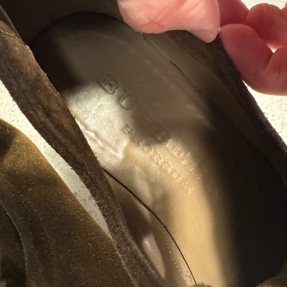 Burberry Men Size 9(42) Prosum Brown Suede Tobias Loafers - Picture 8 of 10